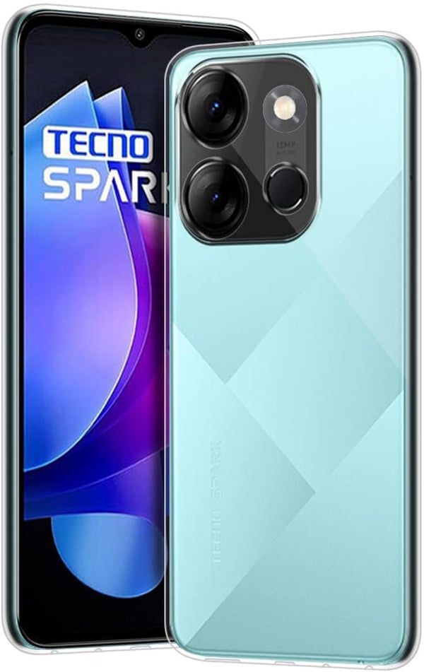 Mobielectro Clear Transparent Shockproof Scratch Resistant Protective Phone Case for Infinix Smart 7 HD