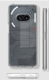 Mobielectro Clear Transparent Shockproof Scratch Resistant Protective Phone Case for Nothing Phone 2A 5G
