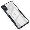 Mobielectro Camera Bump Protection | Slim Stylish 360 Protection Design |Crystal Clear | Shockproof Eagle Back Cover for iPhone X - Black