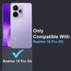 Mobielectro Clear Transparent Shockproof Scratch Resistant Protective Phone Case for Realme 15 Pro 5G