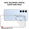Mobielectro Soft Silicon Transparent |Scratch Resistant Clear Case for Samsung S24 FE 5G