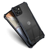 Mobielectro Camera Bump Protection | Slim Stylish 360 Protection Design |Crystal Clear | Shockproof Eagle Back Cover for Moto G32 5G - Black