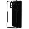 Mobielectro Camera Bump Protection | Slim Stylish 360 Protection Design |Crystal Clear | Shockproof Eagle Back Cover for Samsung J6 - Black