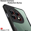 Mobielectro Camera Bump Protection | Slim Stylish 360 Protection Design |Crystal Clear | Shockproof Eagle Back Cover for OnePlus 11 - Black
