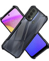 Mobielectro Camera Bump Protection | Slim Stylish 360 Protection Design |Crystal Clear | Shockproof Eagle Back Cover for Moto E30 | Moto E40 - Black