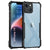 Mobielectro Camera Bump Protection | Slim Stylish 360 Protection Design |Crystal Clear | Shockproof Eagle Back Cover for iPhone 14 Plus- Black