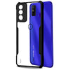 Mobielectro Camera Bump Protection | Slim Stylish 360 Protection Design |Crystal Clear | Shockproof Eagle Back Cover for Tecno Spark GO 2020 - Black