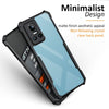 Mobielectro Camera Bump Protection | Slim Stylish 360 Protection Design |Crystal Clear | Shockproof Eagle Back Cover for Realme GT NEO 3 5G - Black