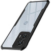 Mobielectro Camera Bump Protection | Slim Stylish 360 Protection Design |Crystal Clear | Shockproof Eagle Back Cover for Moto Edge 50 Fusion - Black