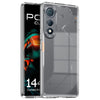 Mobielectro Clear Transparent Shockproof Scratch Resistant Protective Phone Case for Tecno Pova Curve 5G