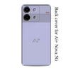 Mobielectro Clear Transparent Shockproof Scratch Resistant Protective Phone Case for Ai+ Nova 5G