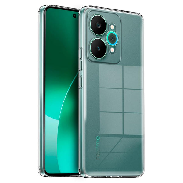 Mobielectro Clear Transparent Shockproof Scratch Resistant Protective Phone Case for Realme 15 5G