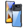 Mobielectro Camera Bump Protection | Slim Stylish 360 Protection Design |Crystal Clear | Shockproof Eagle Back Cover for Mi POCO X4 Pro 5G - Black