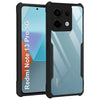 Mobielectro Camera Bump Protection | Slim Stylish 360 Protection Design |Crystal Clear | Shockproof Eagle Back Cover for Mi Note 13 Pro- Black