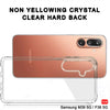Mobielectro Clear Transparent Shockproof Scratch Resistant Protective Phone Case for Samsung F36
