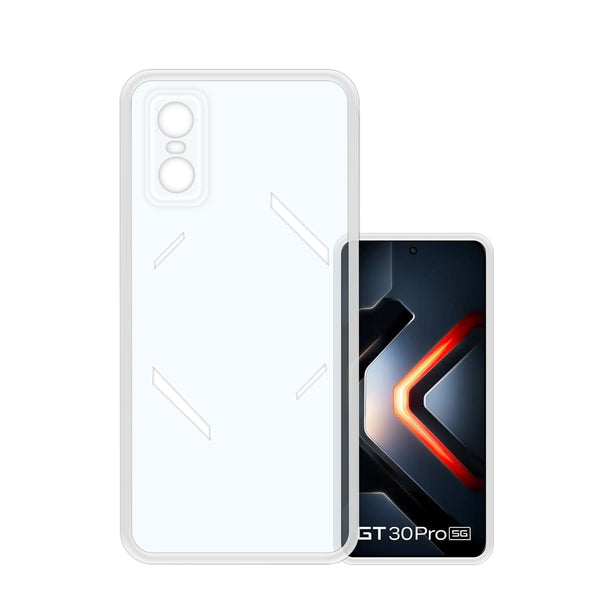 Mobielectro Clear Transparent Shockproof Scratch Resistant Protective Phone Case for Infinix GT 30 Pro 5G