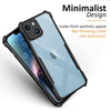 Mobielectro Camera Bump Protection | Slim Stylish 360 Protection Design |Crystal Clear | Shockproof Eagle Back Cover for iPhone 14 Plus- Black