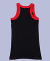 T.T. Kids Titanic Gym Vest Pack Of 3 Black-Grey-Red