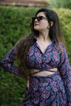 Mango printed co ord set