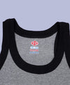 T.T. Kids Titanic Gym Vest Pack Of 3 Red-Grey-Trqs