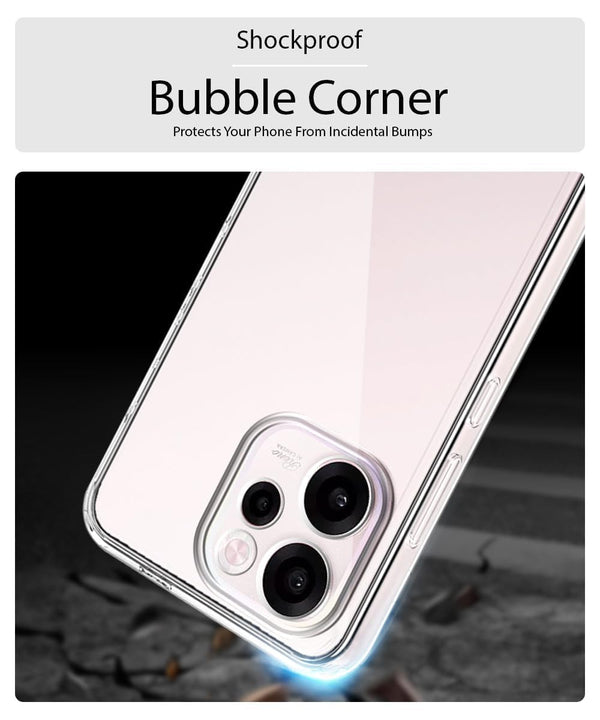 Mobielectro Clear Transparent Shockproof Scratch Resistant Protective Phone Case for Oppo Reno 15C 5G