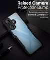 Mobielectro Camera Bump Protection | Slim Stylish 360 Protection Design |Crystal Clear | Shockproof Eagle Back Cover for Infinix Hot 30i - Black