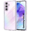 Mobielectro Soft Silicon Transparent |Scratch Resistant Clear Case for Samsung A35 5G
