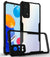 Mobielectro Camera Bump Protection | Slim Stylish 360 Protection Design |Crystal Clear | Shockproof Eagle Back Cover for RedMi Note 11 4G| RedMi Note 11S - Black
