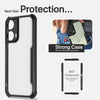 Mobielectro Camera Bump Protection | Slim Stylish 360 Protection Design |Crystal Clear | Shockproof Eagle Back Cover for Moto G24 Power - Black