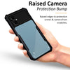 Mobielectro Camera Bump Protection | Slim Stylish 360 Protection Design |Crystal Clear | Shockproof Eagle Back Cover for POCO M4 5G - Black