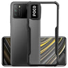 Mobielectro Camera Bump Protection | Slim Stylish 360 Protection Design |Crystal Clear | Shockproof Eagle Back Cover for POCO M3 - Black