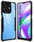 Mobielectro Camera Bump Protection | Slim Stylish 360 Protection Design |Crystal Clear | Shockproof Eagle Back Cover for Tecno Spark 10C - Black
