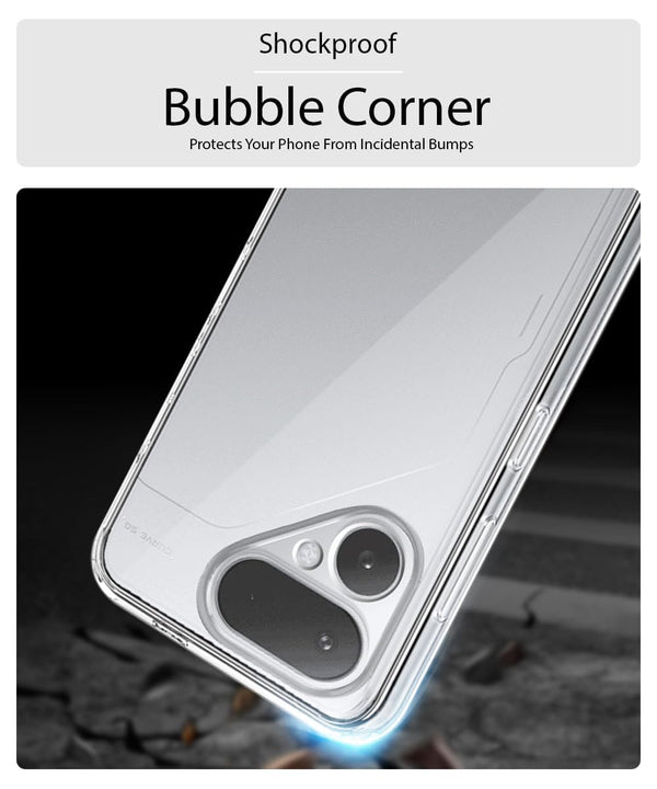 Mobielectro Clear Transparent Shockproof Scratch Resistant Protective Phone Case for Tecno POVA Curve 2 5G