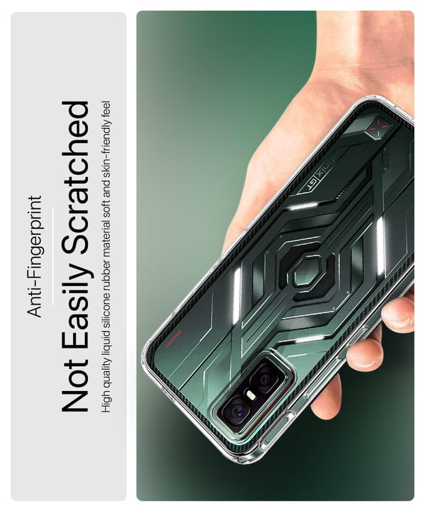 Mobielectro Clear Transparent Shockproof Scratch Resistant Protective Phone Case for Infinix GT 30 5G
