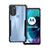 Mobielectro Camera Bump Protection | Slim Stylish 360 Protection Design |Crystal Clear | Shockproof Eagle Back Cover for Moto G71 5G - Black
