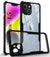 Mobielectro Camera Bump Protection | Slim Stylish 360 Protection Design |Crystal Clear | Shockproof Eagle Back Cover for iPhone 15 - Black