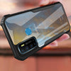Mobielectro Camera Bump Protection | Slim Stylish 360 Protection Design |Crystal Clear | Shockproof Eagle Back Cover for Infinix Hot 9 - Black