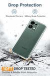 Mobielectro Clear Transparent Shockproof Scratch Resistant Protective Phone Case for Oppo F33 5G