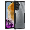 Mobielectro Camera Bump Protection | Slim Stylish 360 Protection Design |Crystal Clear | Shockproof Eagle Back Cover for Samsung F15||M15|M15 5G Prime Edition - Black
