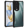 Mobielectro Camera Bump Protection | Slim Stylish 360 Protection Design |Crystal Clear | Shockproof Eagle Back Cover for Honor 90 5G - Black