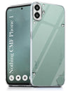 Mobielectro Clear Transparent Shockproof Scratch Resistant Protective Phone Case for CMF Nothing Phone 1