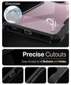 Mobielectro Camera Bump Protection | Slim Stylish 360 Protection Design |Crystal Clear | Shockproof Eagle Back Cover for Infinix ZERO 40 5G- Black