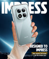 Mobielectro Clear Transparent Shockproof Scratch Resistant Protective Phone Case for Redmi Note 15 Pro