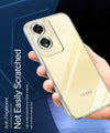 Mobielectro Clear Transparent Shockproof Scratch Resistant Protective Phone Case for Oppo A59 5G