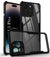 Mobielectro Camera Bump Protection | Slim Stylish 360 Protection Design |Crystal Clear | Shockproof Eagle Back Cover for iPhone 15 Pro- Black