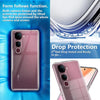 Mobielectro Clear Transparent Shockproof Scratch Resistant Protective Phone Case for Vivo Y400 Pro 5G