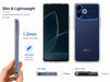 Mobielectro Clear Transparent Shockproof Scratch Resistant Protective Phone Case for Oppo F33 Pro 5G