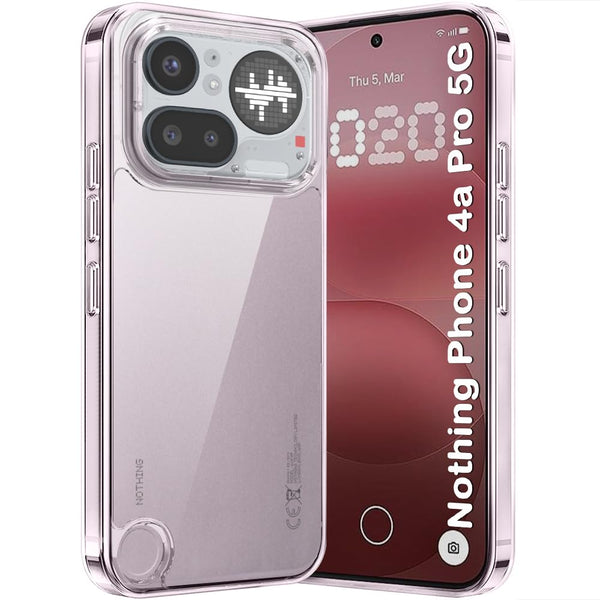 Mobielectro Clear Transparent Shockproof Scratch Resistant Protective Phone Case for Nothing Phone 4A Pro 5G