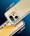 Mobielectro Clear Transparent Shockproof Scratch Resistant Protective Phone Case for Realme 16 Pro Plus 5G