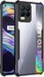 Mobielectro Camera Bump Protection | Slim Stylish 360 Protection Design |Crystal Clear | Shockproof Eagle Back Cover for Realme 8 Pro | Realme 8 - Black